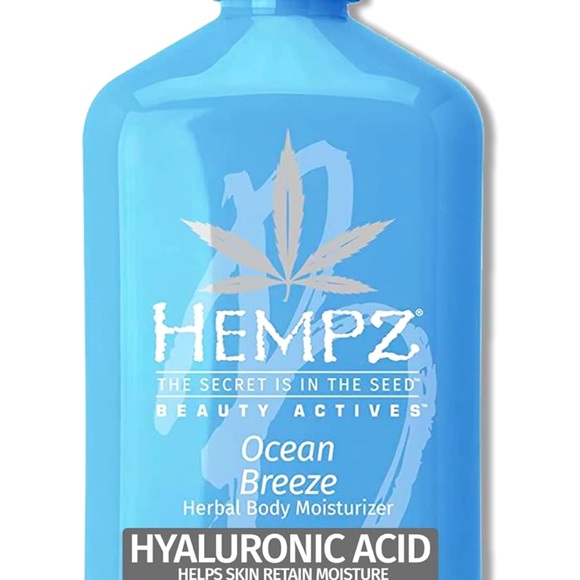 HEMPZ Ocean Breeze Herbal Body Moisturizer with Hyaluronic Acid NEW SEALED 17oz - Picture 2 of 6